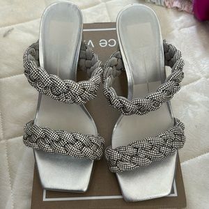 Dolche Vita rhinestone slip ons